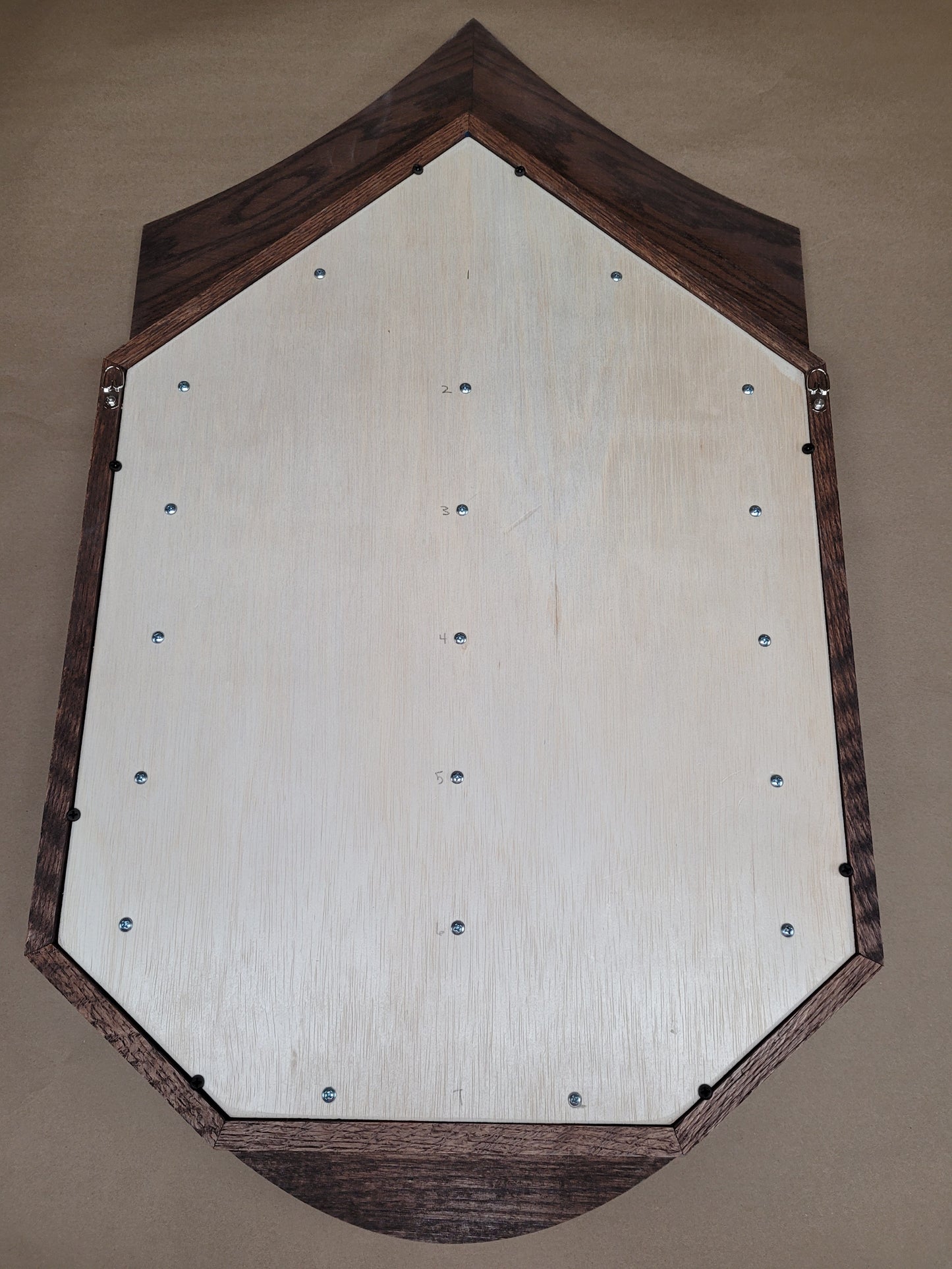 Military Chevron Shadowbox Coin Holder