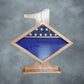 Oak First Sergeant Shadowbox and Golden Oak Stain