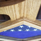 Top View of Oak First Sergeant Shadowbox and Golden Oak Stain