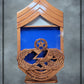 Air Force Maintenance Function Badge CMSgt Cherry Shadowbox