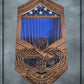 Full Face Shadowbox with Function Badge and Lower Stripe Engraving