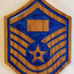 Air Force MSgt Chevron Plaque ready for metal engraved plate.