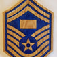 Air Force SMSgt Chevron Plaque ready for metal engraved plate.