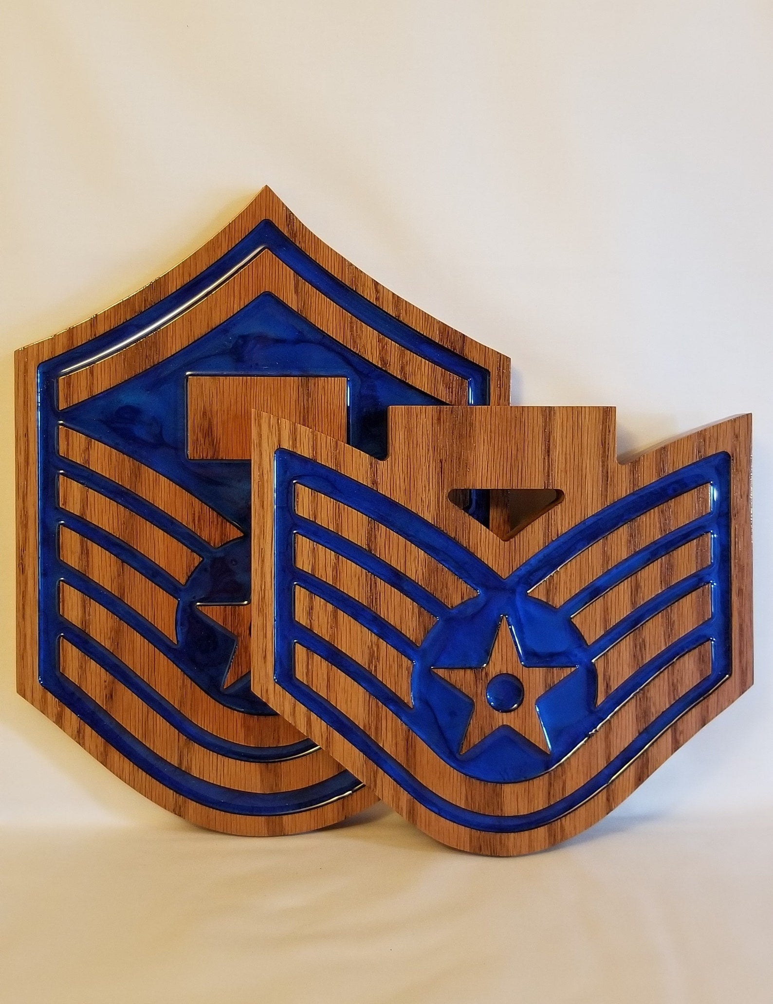 Air Force Chevron Plaques