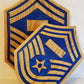 Air Force SMSgt Chevron Plaque with Epoxy