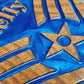 Air Force Chevron Plaque with Blue Epoxy